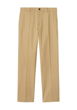 Burberry pressed crease trousers - Neutrals