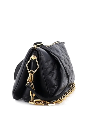 Louis Vuitton Pre-Owned Coussin Bag Monogram Embossed Lambskin PM crossbody bag - Black