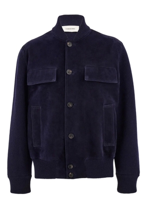 Ferragamo long-sleeve bomber jacket - Blue