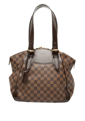 Louis Vuitton Pre-Owned 2010 Damier Ebene Verona MM shoulder bag - Brown