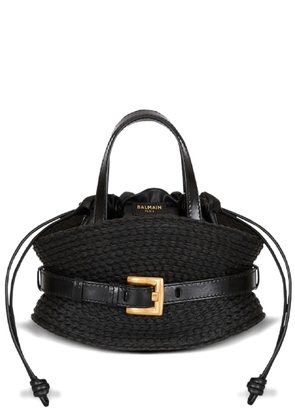 Balmain mini Shuffle belt tote bag - Black