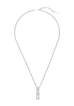 Marc Jacobs The J Marc Zipper necklace - Silver