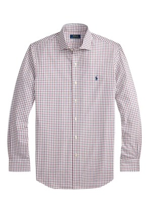 Polo Ralph Lauren long-sleeve checked shirt - White