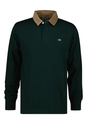 Gant cord collar rugger polo shirt - Green