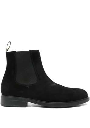 Doucal's suede Chelsea boots - Black