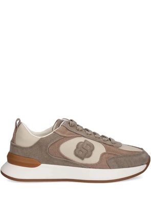 BOSS logo-appliqué sneakers - Neutrals
