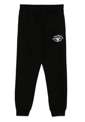 AAPE BY *A BATHING APE® logo-patch track pants - Black