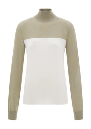 Ferragamo colour-block sweater - Neutrals