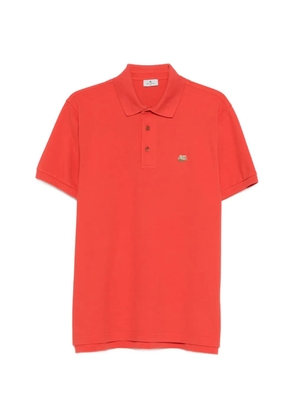 ETRO button logo-detail polo shirt - Orange