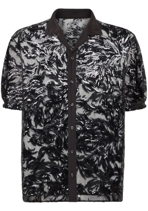 DSQUARED2 sequin embellishment shirt - Black