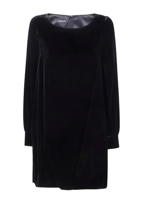 Emporio Armani crepe dress - Black