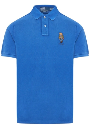 Polo Ralph Lauren embroidered-logo polo shirt - Blue