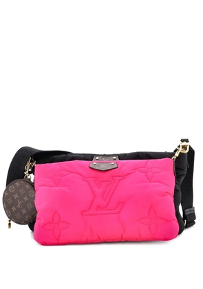 Louis Vuitton Pre-Owned Maxi Multi Pochette Accessoires Monogram Quilted Econyl Nylon crossbody bag - Black