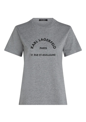 Karl Lagerfeld Rue St-Guillaume t-shirt - Grey