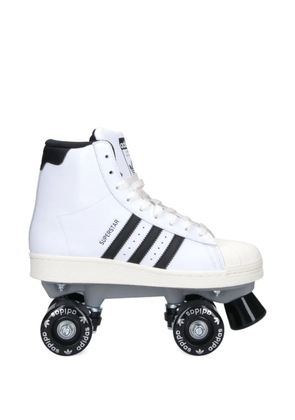 adidas Superstar three-stripe roller skates - White