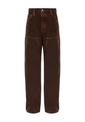 AMIRI logo-charm jeans - Brown