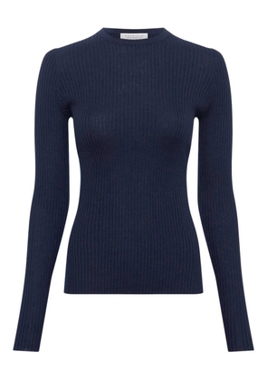 Gabriela Hearst Browning ribbed-knit T-shirt - Blue