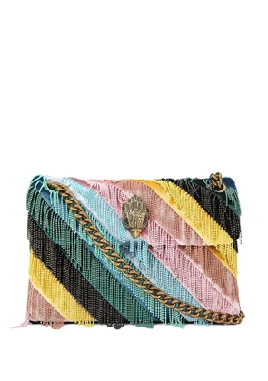 Kurt Geiger London mini Kensington Fringes shoulder bag - Yellow