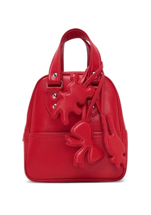 Comme Des Garçons Girl bear charm-detail shoulder bag - Red