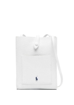 Polo Ralph Lauren leather crossbody bag - White