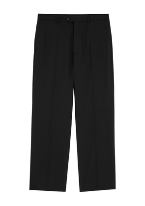 MM6 Maison Margiela button-fastening trousers - Black