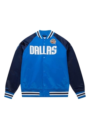 Mitchell & Ness Hall Of Fame Dallas Mavericks Dirk Nowitzki long-sleeve jacket - Blue