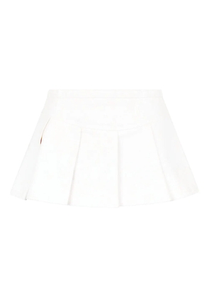 Roberto Cavalli zip-up skirt - White