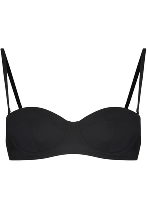 Dolce & Gabbana Balconette bandeau bikini top - Black