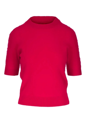 Dorothee Schumacher Fluffy Statements knit top - Red