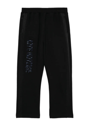 AAPE BY *A BATHING APE® logo-embroidered trousers - Black