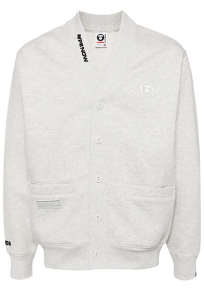 AAPE BY *A BATHING APE® logo-patched jacket - Grey