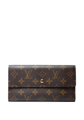 Louis Vuitton Pre-Owned 2002 Portefeuille International Monogram wallet - Brown
