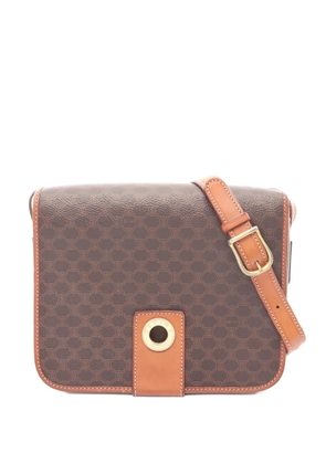 Celine Pre-Owned Macadam shoulder bag - Brown