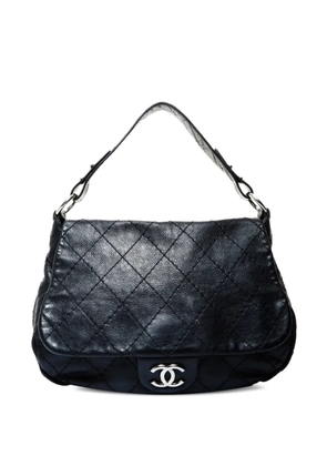 CHANEL Pre-Owned 2009-2010 On The Road shoulder bag - Black