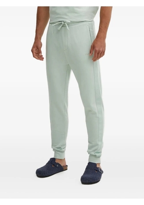 HUGO logo tape trousers - Green
