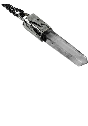 Parts of Four oxidised talisman necklace - Silver