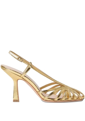 Loeffler Randall 89mm Alexandra strappy sandals - Gold