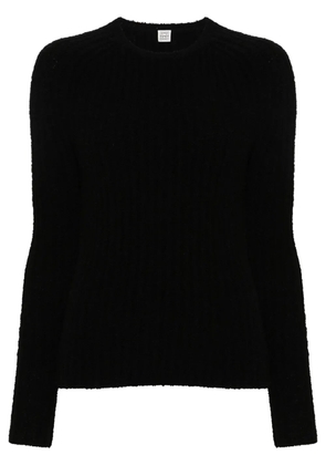 TOTEME terry-cloth jumper - Black