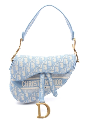 Christian Dior Pre-Owned 2020s Oblique Saddle handbag - Blue