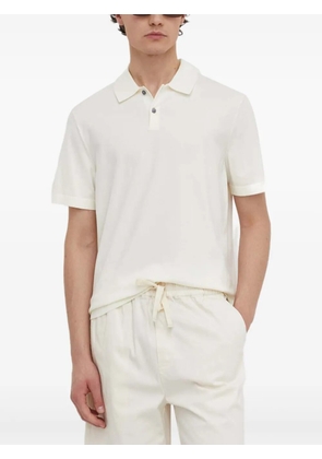 Theory button-up polo shirt - White