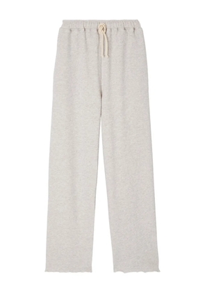 American Vintage Kodytown drawstring raw-cut track pants - Grey