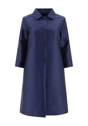 F.It single-breasted button coat - Blue