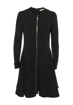 Christian Dior Pre-Owned 2023 button-detail A-line mini dress - Black