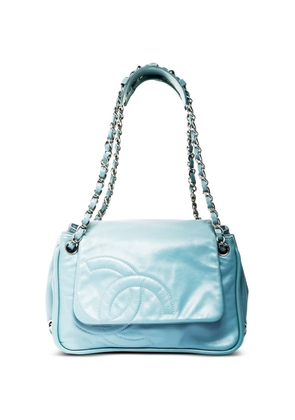 CHANEL Pre-Owned 2006-2008 CC mark chain shoulder bag - Blue