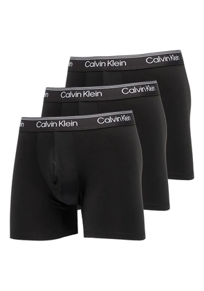 Calvin Klein Underwear logo-waistband briefs (pack of three) - Black