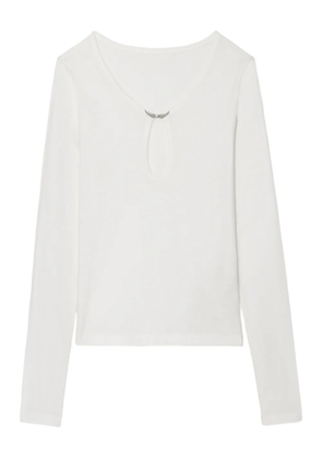 Zadig&Voltaire long-sleeved T-shirt - White