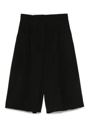 Rochas pleated tailored shorts - Black