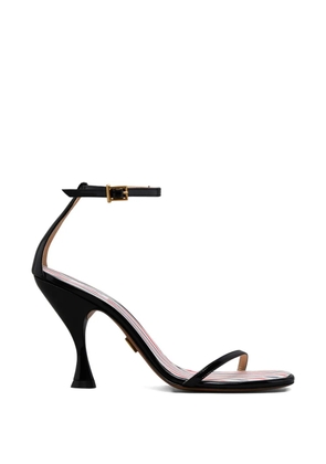 Thom Browne stripe-detail sandals - Black