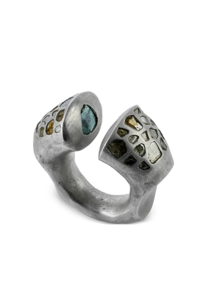 Parts of Four sterling silver Druid Arc ring