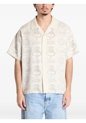 PATTA Serpentes Summer shirt - Neutrals
